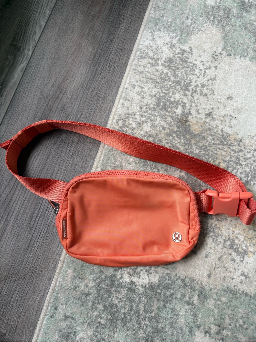 lululemon athletica Coral-Orange bum bag